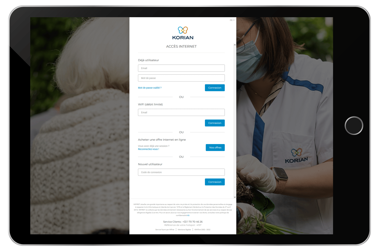WiFi patient et visiteur pour les hôpitaux et cliniques | Wifirst